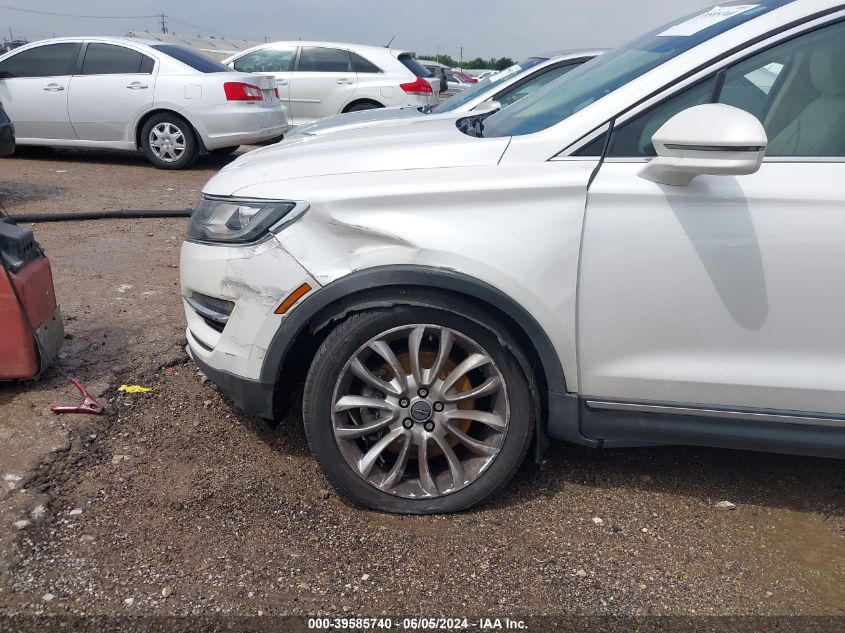 2016 Lincoln Mkc Reserve VIN: 5LMCJ3C95GUJ05697 Lot: 39585740