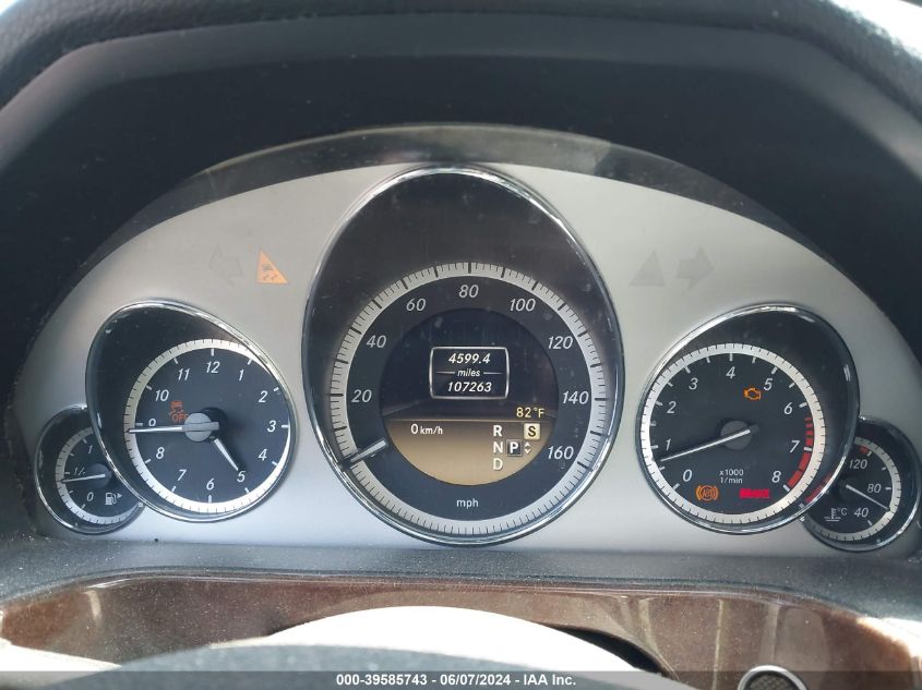 2012 Mercedes-Benz E 350 VIN: WDDHF5KB9CA605569 Lot: 39585743