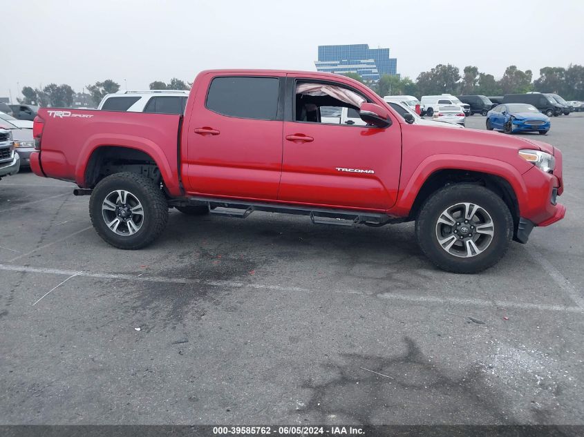 2019 Toyota Tacoma Double Cab/Sr5/Trd Sport/Trd Off Road VIN: 3TMAZ5CN7KM096711 Lot: 39585762