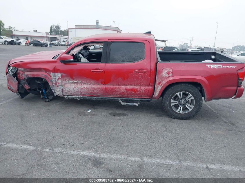 2019 Toyota Tacoma Double Cab/Sr5/Trd Sport/Trd Off Road VIN: 3TMAZ5CN7KM096711 Lot: 39585762