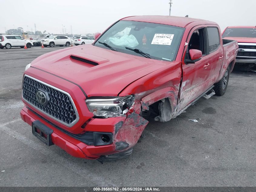 2019 Toyota Tacoma Double Cab/Sr5/Trd Sport/Trd Off Road VIN: 3TMAZ5CN7KM096711 Lot: 39585762