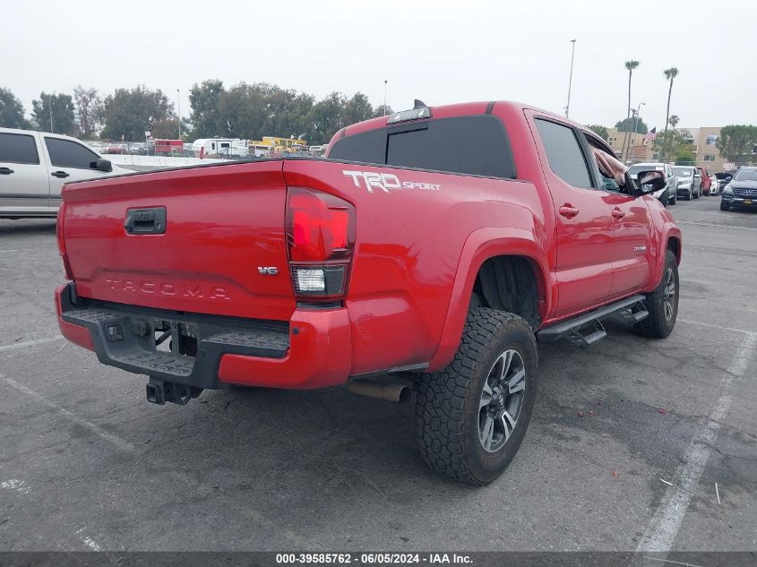 2019 Toyota Tacoma Double Cab/Sr5/Trd Sport/Trd Off Road VIN: 3TMAZ5CN7KM096711 Lot: 39585762