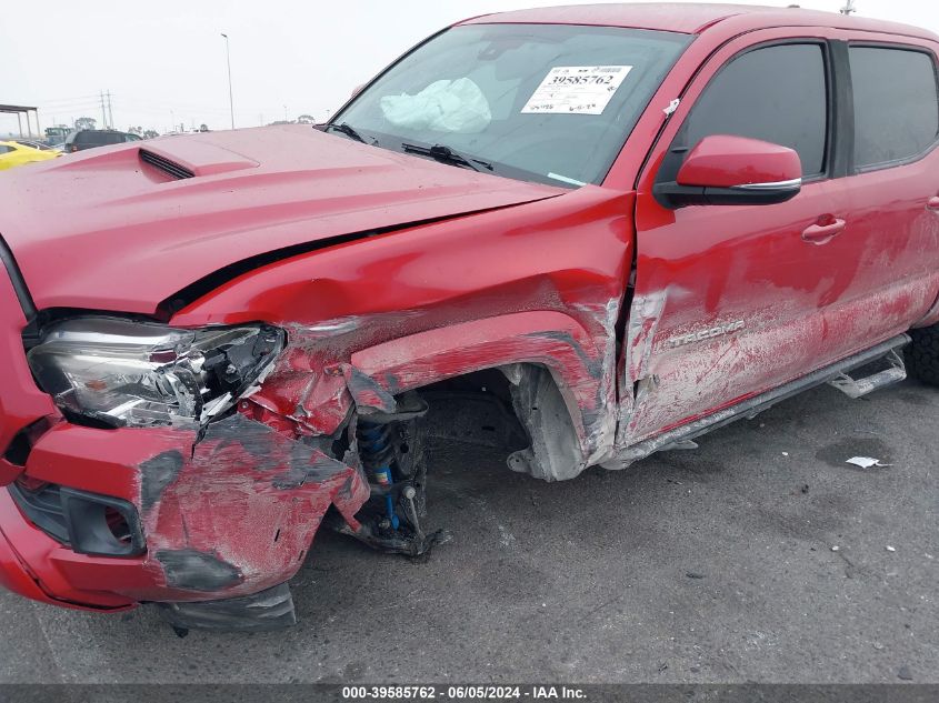 2019 Toyota Tacoma Double Cab/Sr5/Trd Sport/Trd Off Road VIN: 3TMAZ5CN7KM096711 Lot: 39585762