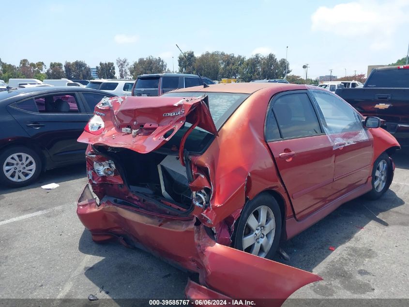 2006 Toyota Corolla S VIN: 2T1BR32E66C670305 Lot: 39585767