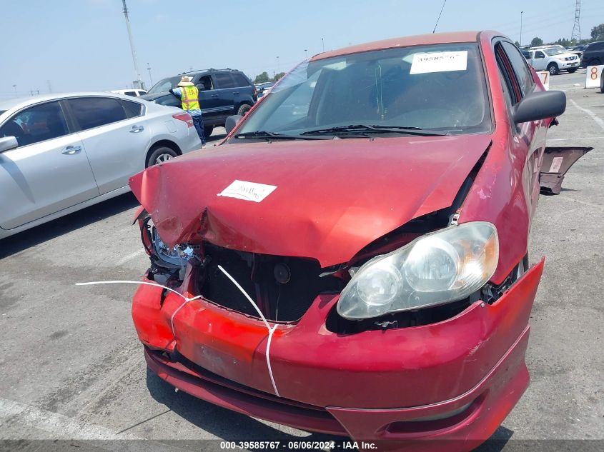 2006 Toyota Corolla S VIN: 2T1BR32E66C670305 Lot: 39585767