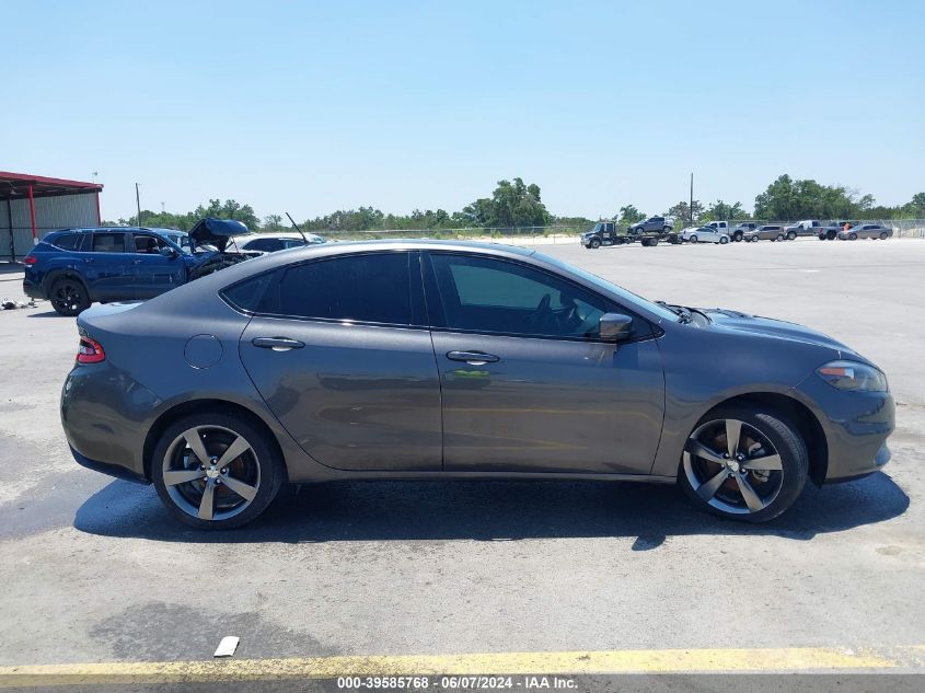 2016 Dodge Dart Gt VIN: 1C3CDFEB2GD650440 Lot: 39585768