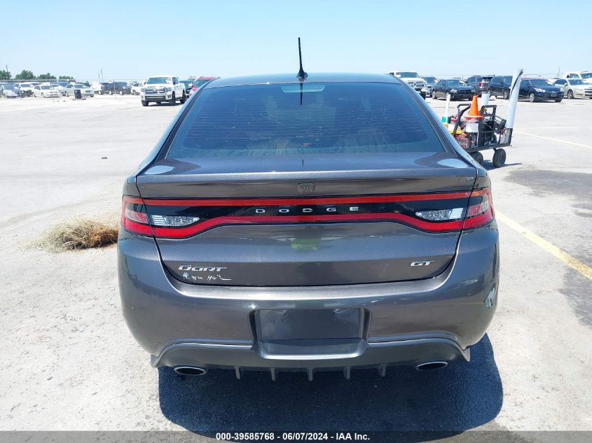2016 Dodge Dart Gt VIN: 1C3CDFEB2GD650440 Lot: 39585768
