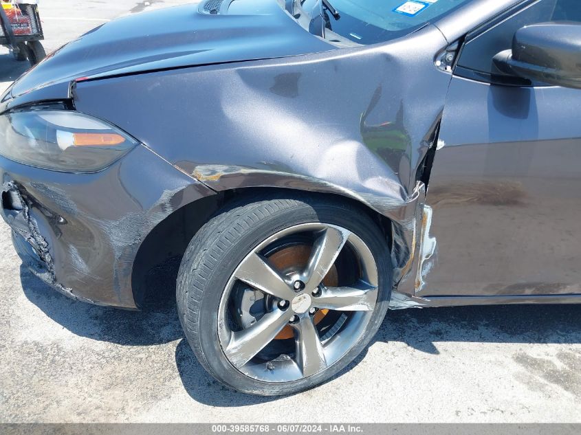 2016 Dodge Dart Gt VIN: 1C3CDFEB2GD650440 Lot: 39585768