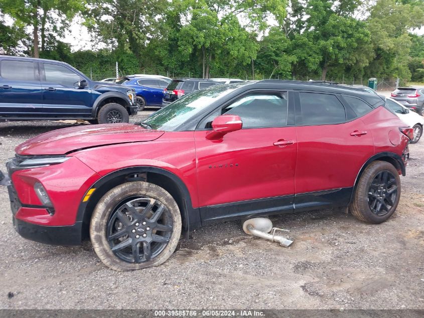 2024 Chevrolet Blazer Fwd Rs VIN: 3GNKBERS8RS158717 Lot: 39585786