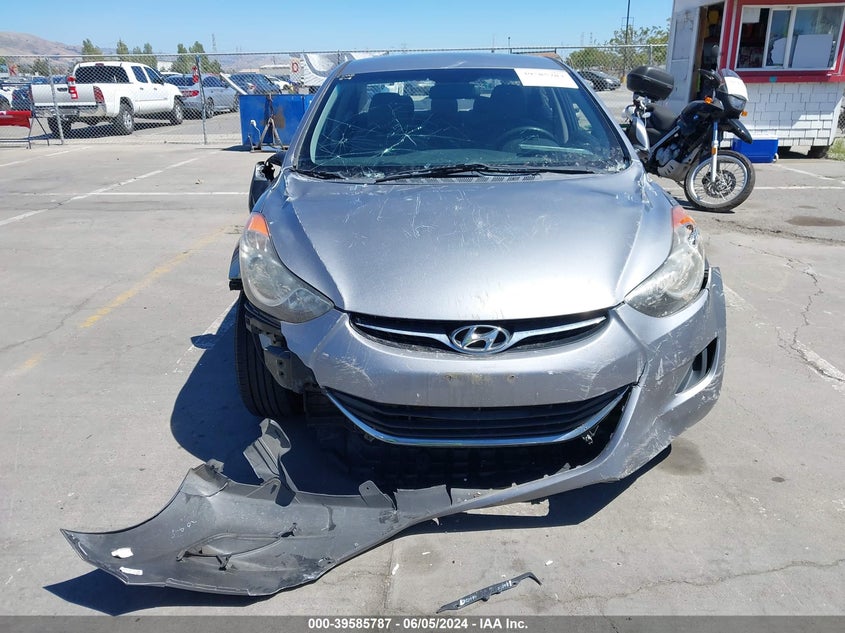2013 Hyundai Elantra Gls VIN: KMHDH4AE2DU724021 Lot: 39585787