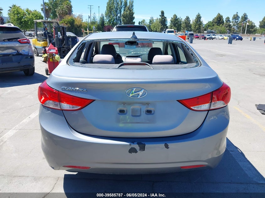 2013 Hyundai Elantra Gls VIN: KMHDH4AE2DU724021 Lot: 39585787