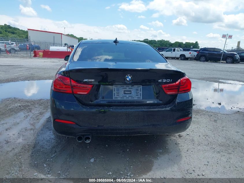 2019 BMW 430I xDrive VIN: WBA4W5C56KAE49331 Lot: 39585804