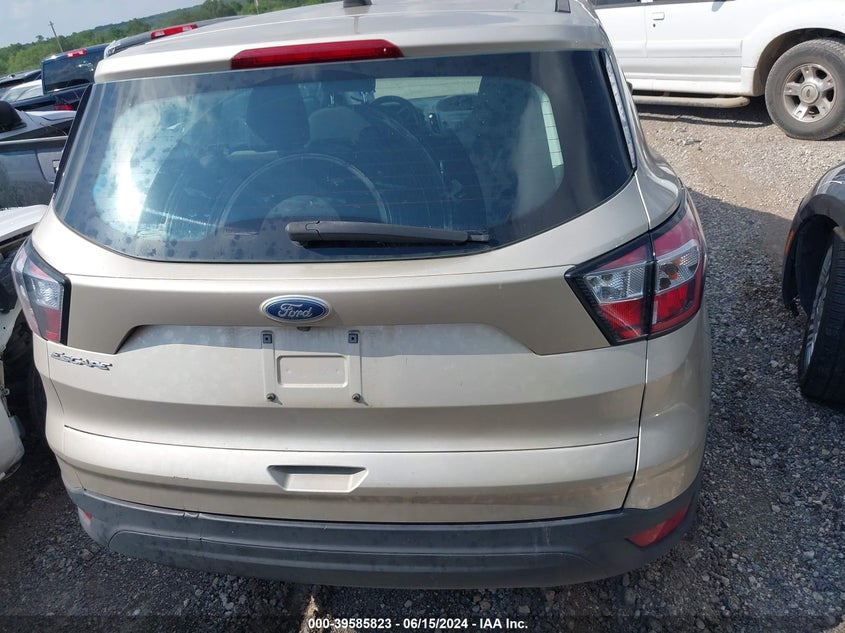 2017 Ford Escape S VIN: 1FMCU0F7XHUE02520 Lot: 39585823