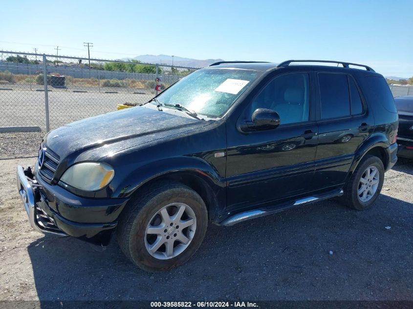 2000 Mercedes-Benz Ml 430 VIN: 4JGAB72E9YA220948 Lot: 39585822