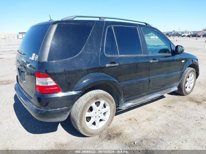 2000 Mercedes-Benz Ml 430 VIN: 4JGAB72E9YA220948 Lot: 39585822