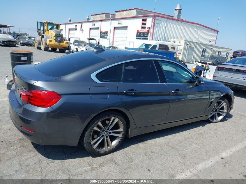 2017 BMW 430I Gran Coupe VIN: WBA4F7C39HG787903 Lot: 39585841