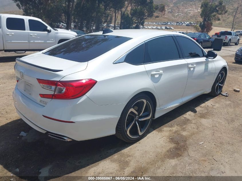 2021 Honda Accord Sport Se VIN: 1HGCV1F41MA034514 Lot: 39585867