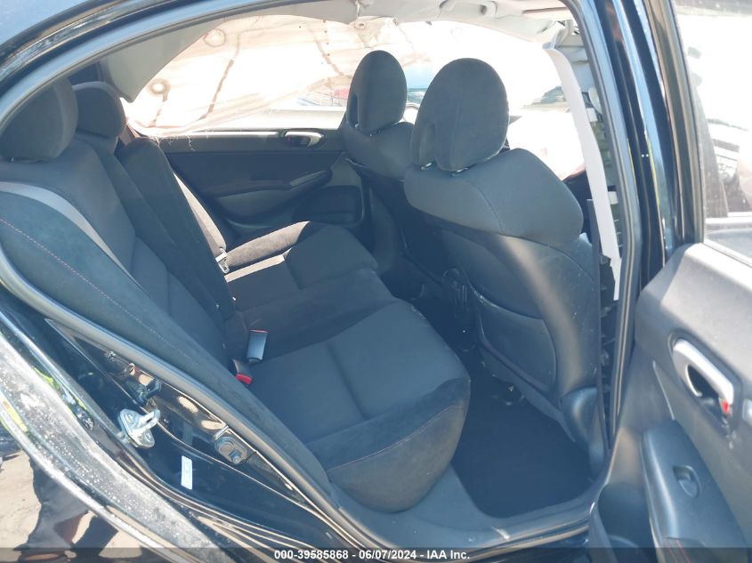 2009 Honda Civic Si VIN: 2HGFA55559H706447 Lot: 39585868