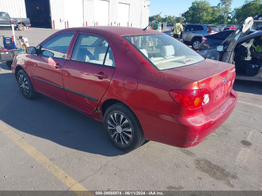 2003 Toyota Corolla Ce VIN: JTDBR32EX30032063 Lot: 39585874