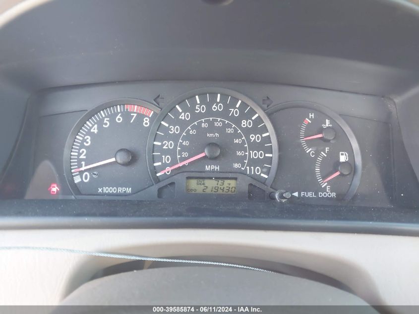 2003 Toyota Corolla Ce VIN: JTDBR32EX30032063 Lot: 39585874