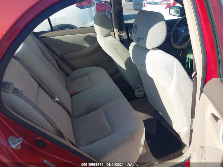 2003 Toyota Corolla Ce VIN: JTDBR32EX30032063 Lot: 39585874