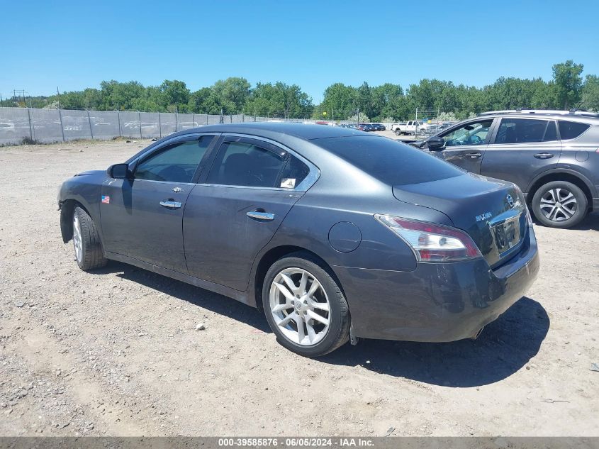 2013 Nissan Maxima 3.5 S/3.5 Sv VIN: 1N4AA5AP1DTH36095 Lot: 39585876