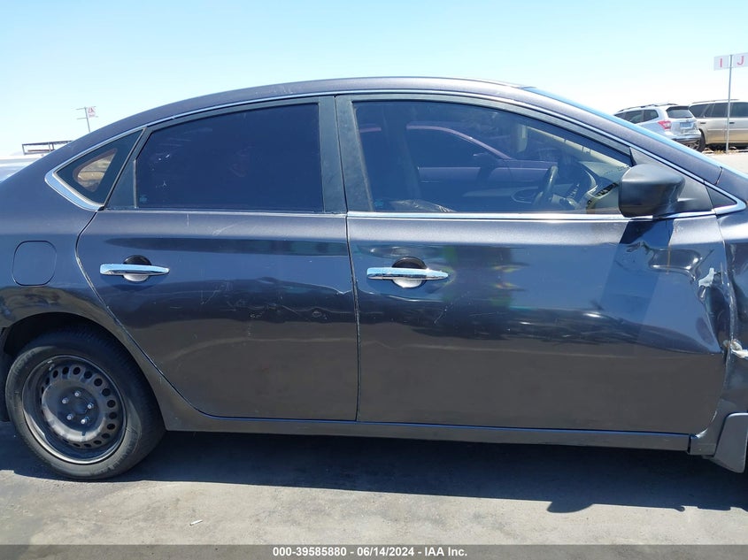 2014 Nissan Sentra Sv VIN: 3N1AB7AP1EY298674 Lot: 39585880