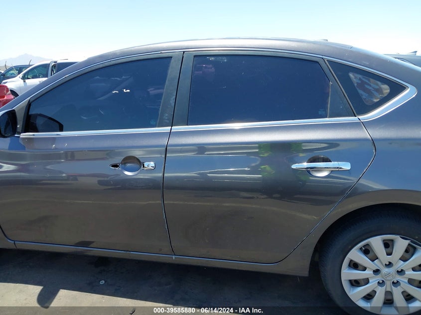 2014 Nissan Sentra Sv VIN: 3N1AB7AP1EY298674 Lot: 39585880