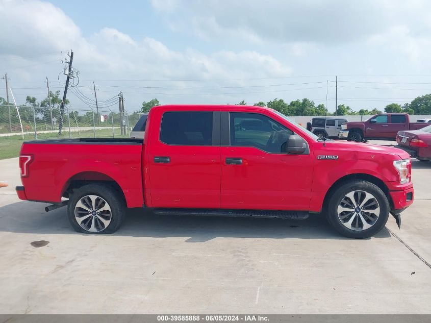 2019 Ford F-150 Xl VIN: 1FTEW1CP2KKD55441 Lot: 39585888