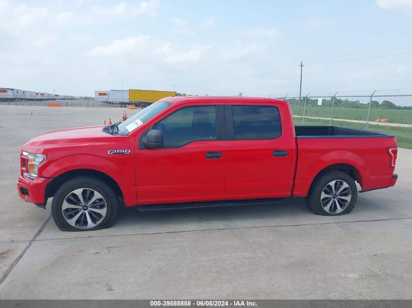 2019 Ford F-150 Xl VIN: 1FTEW1CP2KKD55441 Lot: 39585888