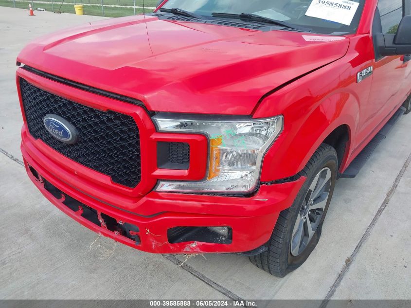2019 Ford F-150 Xl VIN: 1FTEW1CP2KKD55441 Lot: 39585888