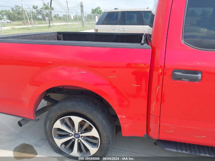 2019 Ford F-150 Xl VIN: 1FTEW1CP2KKD55441 Lot: 39585888