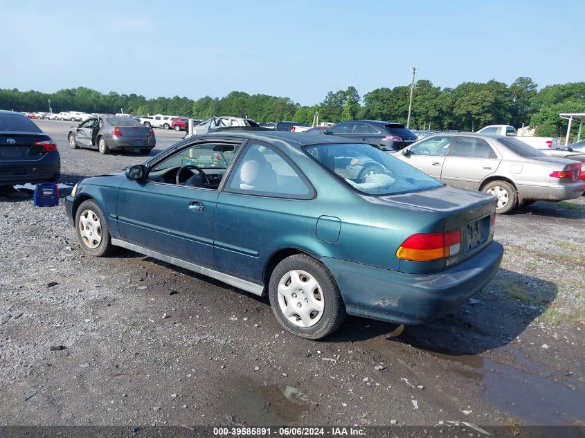 1998 Honda Civic Ex VIN: 1HGEJ8249WL007930 Lot: 39585891