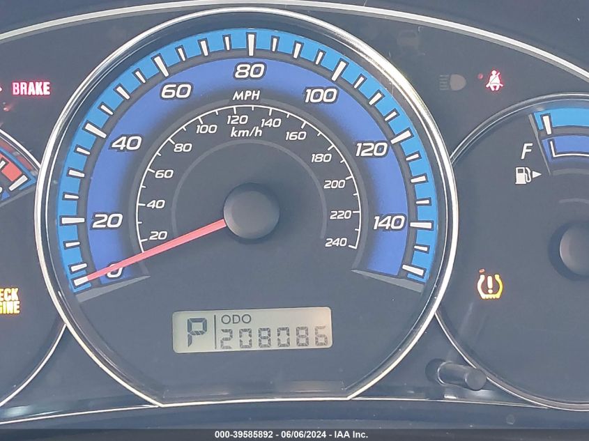 2009 Subaru Forester 2.5X Limited VIN: JF2SH64689H700481 Lot: 39585892