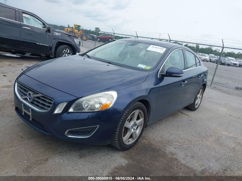 2013 Volvo S60 T5/T5 Platinum/T5 Premier/T5 Premier Plus VIN: YV1612FS5D1234012 Lot: 39585910