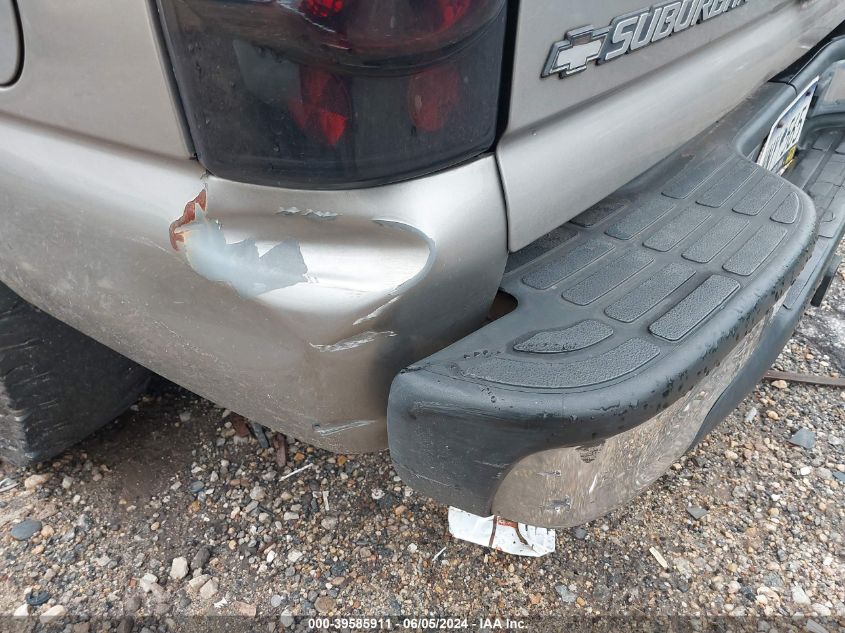 2002 Chevrolet Suburban Ls VIN: 1GNEC16Z52J129901 Lot: 39585911