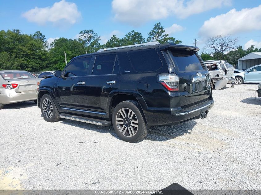 2019 Toyota 4Runner Limited VIN: JTEZU5JR2K5206718 Lot: 39585912