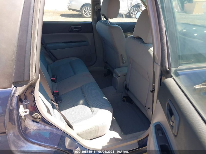 2005 Subaru Forester 2.5X VIN: JF1SG636358706921 Lot: 39585915