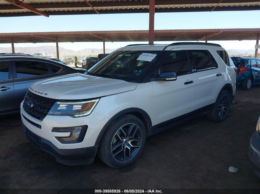 2016 Ford Explorer Sport VIN: 1FM5K8GT5GGB52948 Lot: 39585926