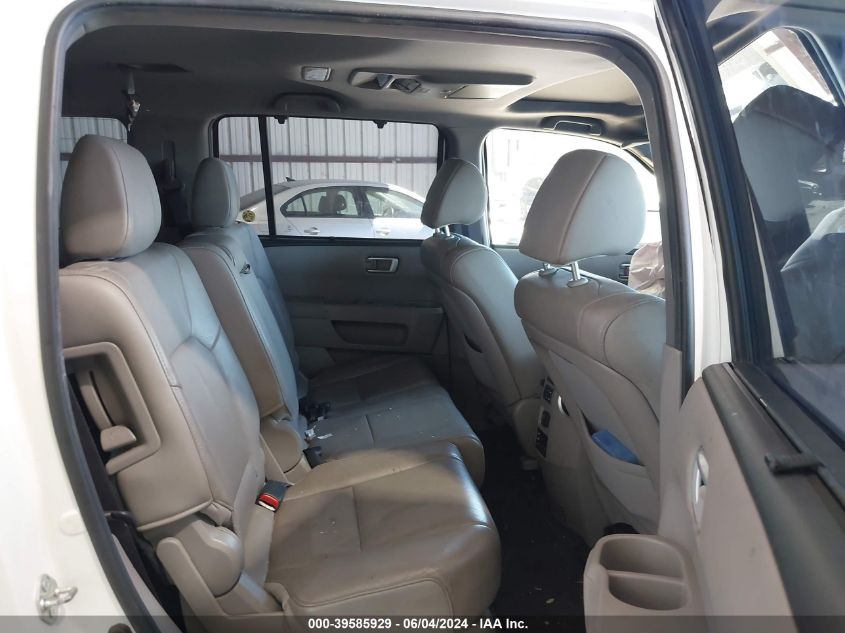 2014 Honda Pilot Touring VIN: 5FNYF4H99EB003175 Lot: 39585929