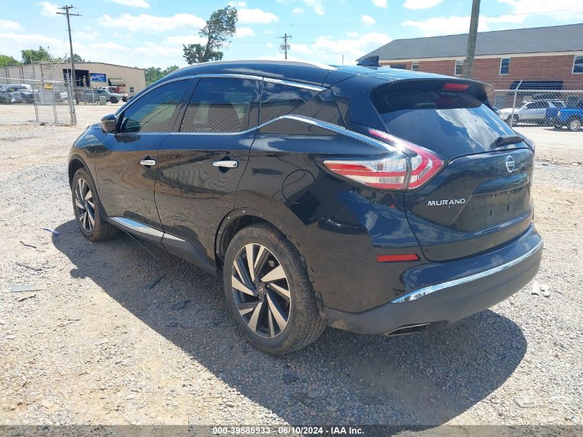 2017 Nissan Murano Platinum/S/Sl/Sv VIN: 5N1AZ2MH4HN159099 Lot: 39585933