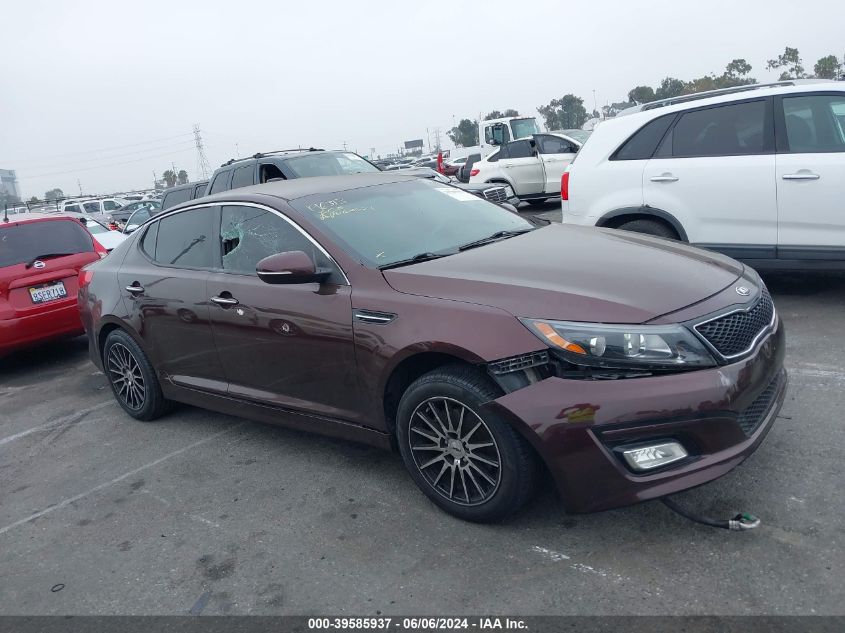 2014 Kia Optima Ex VIN: 5XXGN4A71EG334899 Lot: 39585937