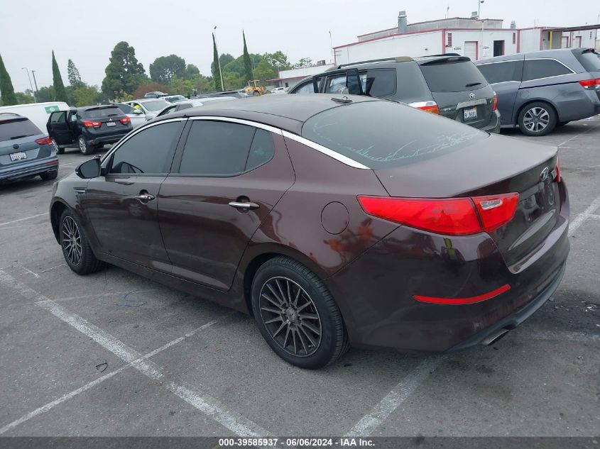2014 Kia Optima Ex VIN: 5XXGN4A71EG334899 Lot: 39585937