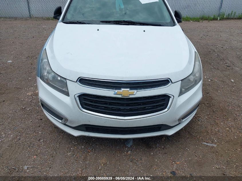 2015 Chevrolet Cruze Ls Auto VIN: 1G1PA5SH2F7139082 Lot: 39585939