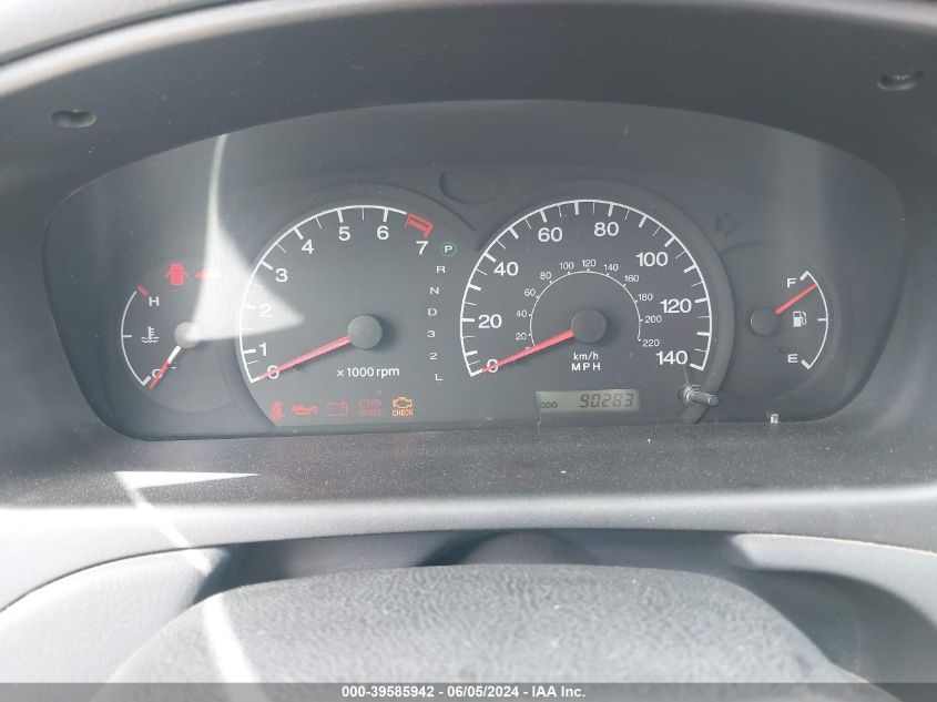 2001 Hyundai Elantra Gls VIN: KMHDN45D41U249297 Lot: 39585942