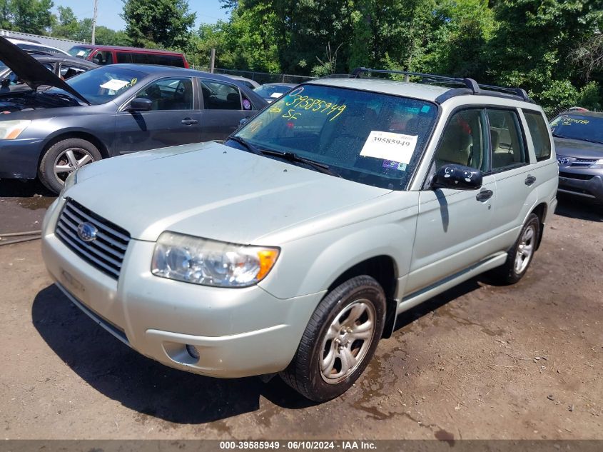 2006 Subaru Forester 2.5X VIN: JF1SG63646H735037 Lot: 39585949