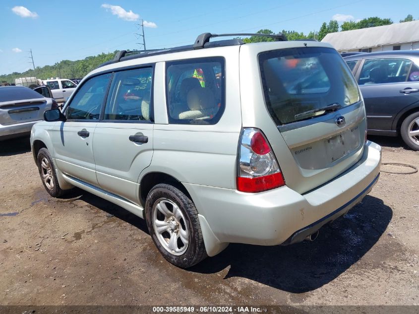 2006 Subaru Forester 2.5X VIN: JF1SG63646H735037 Lot: 39585949