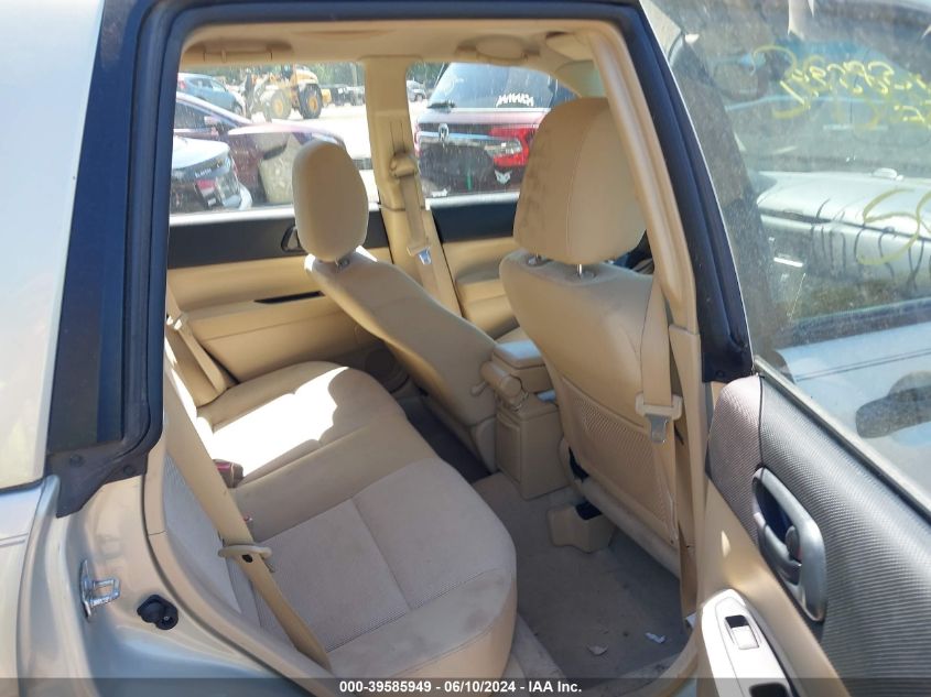 2006 Subaru Forester 2.5X VIN: JF1SG63646H735037 Lot: 39585949