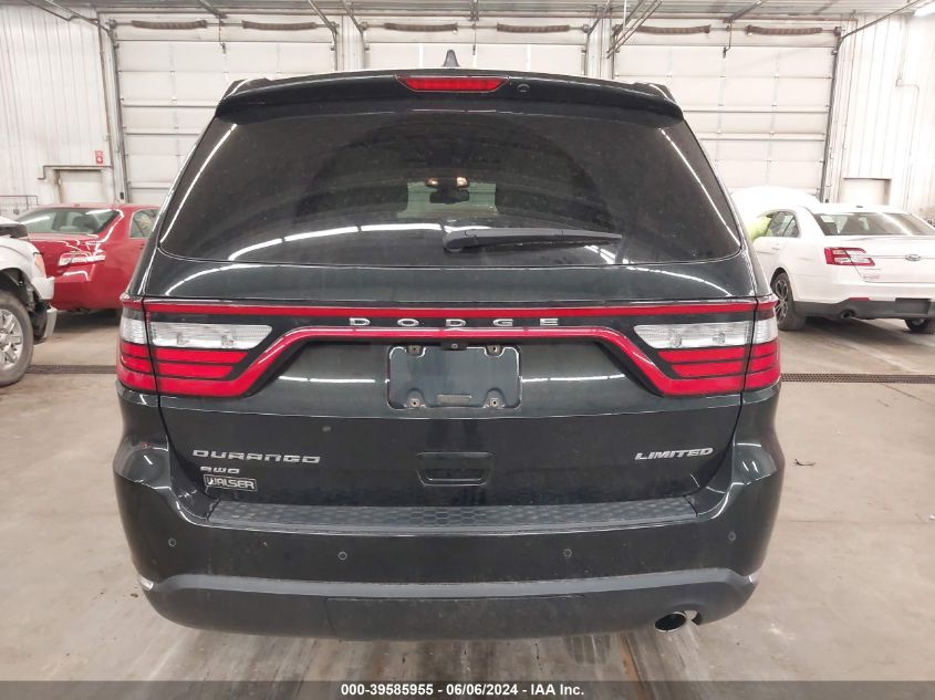 2015 Dodge Durango Limited VIN: 1C4RDJDG1FC810916 Lot: 39585955