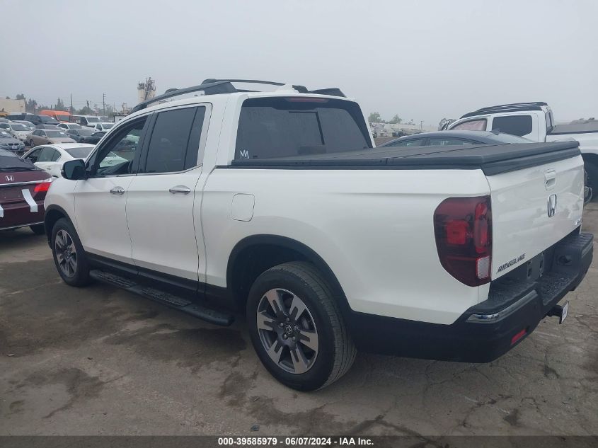 2018 Honda Ridgeline Rtl-E VIN: 5FPYK3F71JB004698 Lot: 39585979